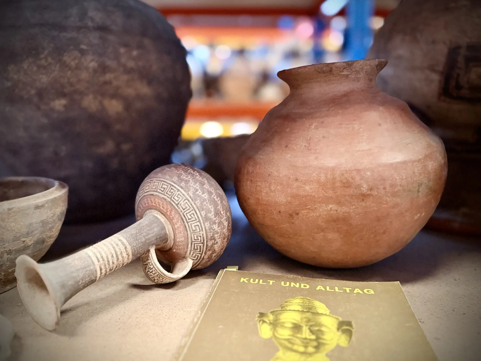 Terracotta and painted vessels for cult and everyday use